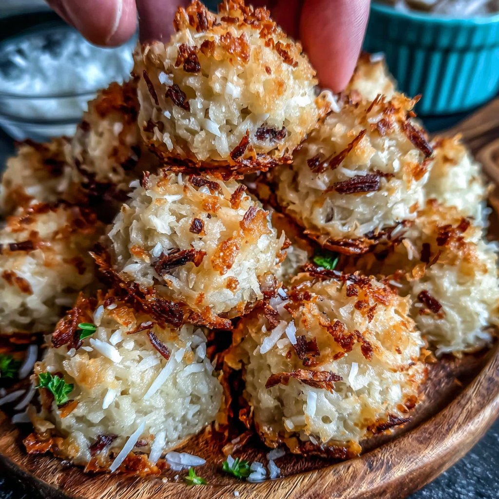 Sweet Dandelion Coconut Treats