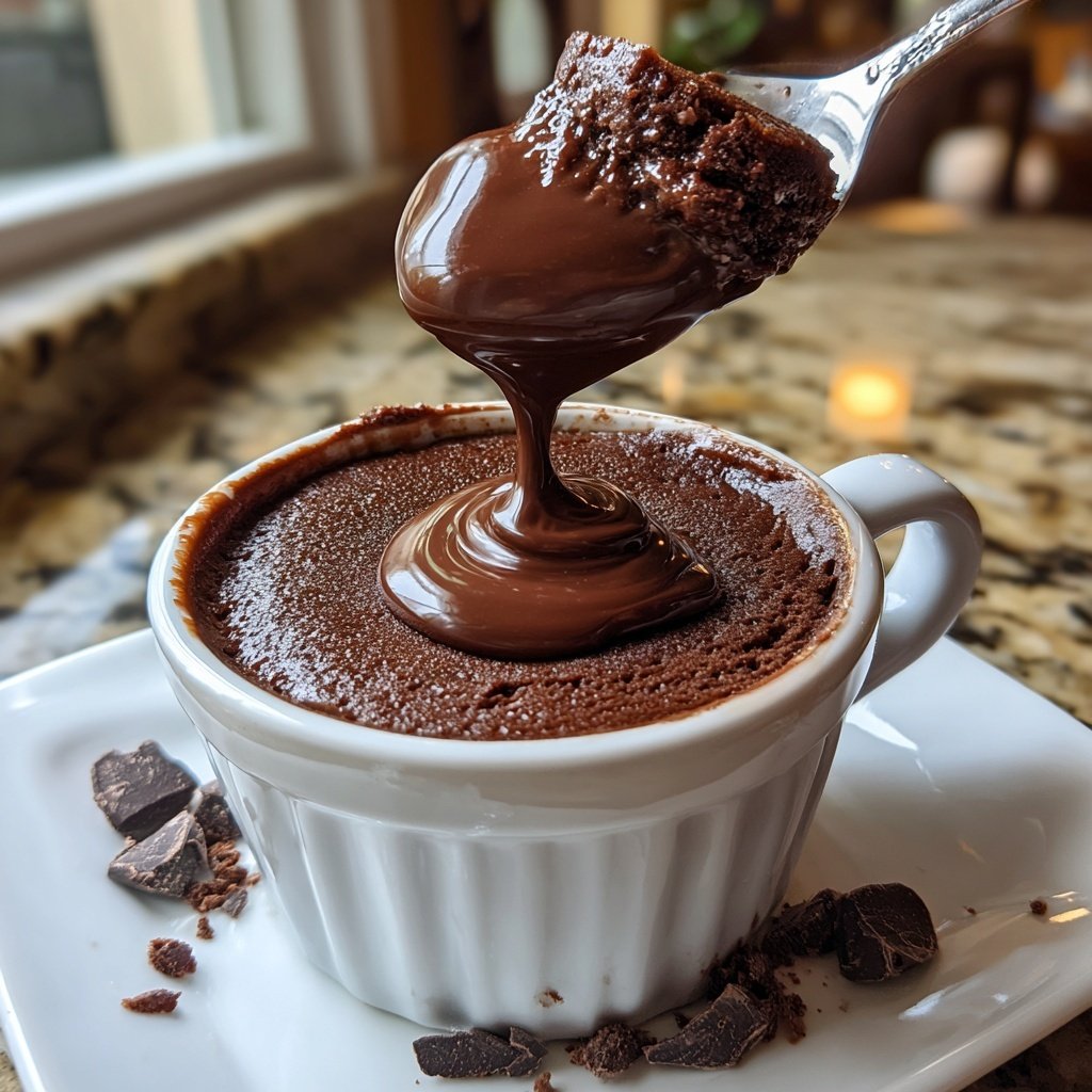 Spoonful of Choco-Swirl Pudding