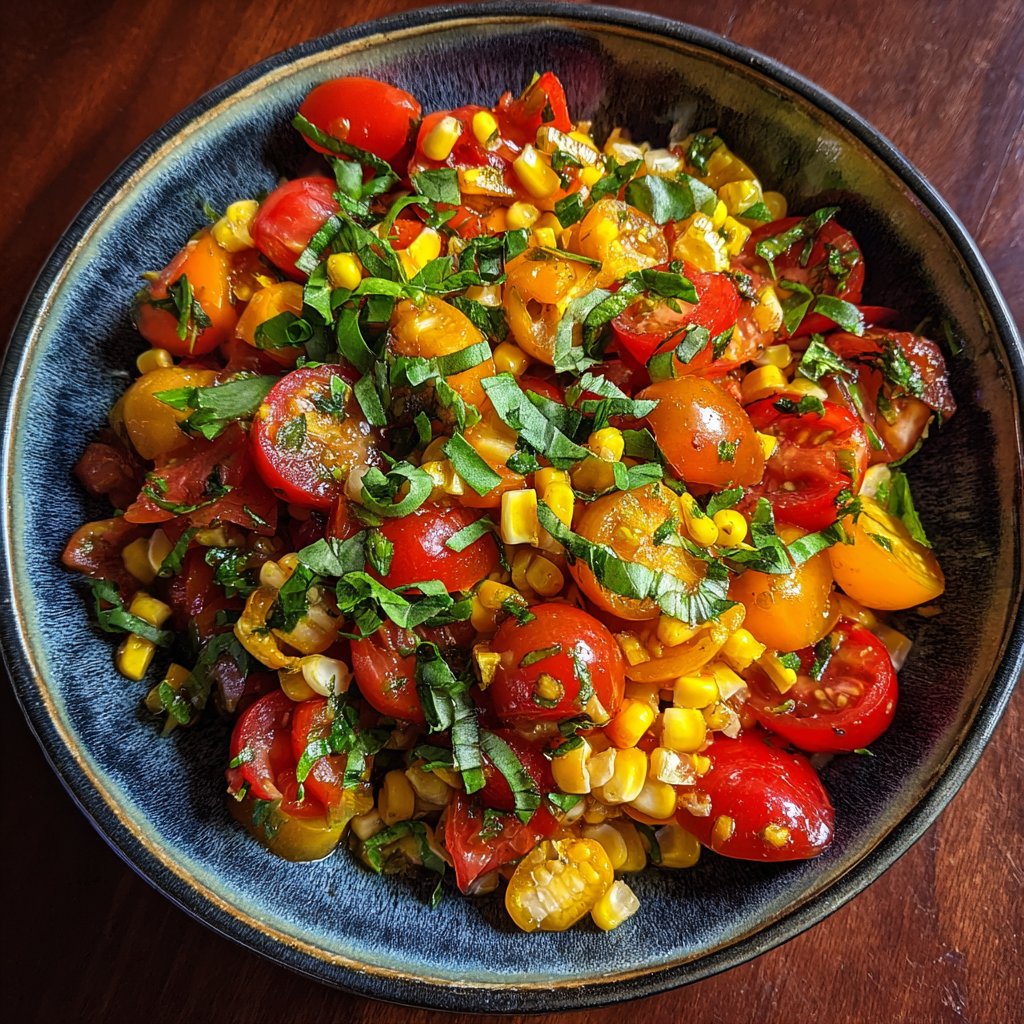 Sweet Corn and Tomato Salad
